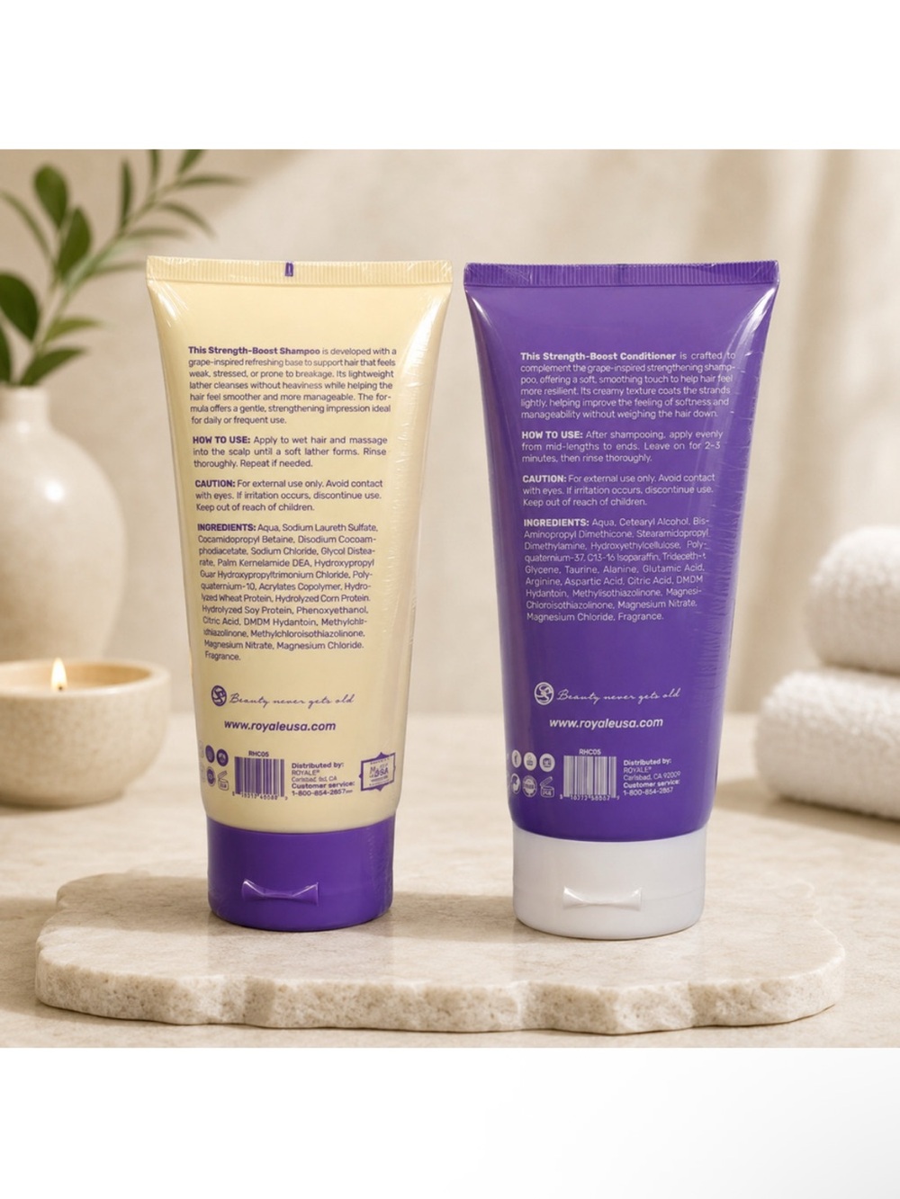 Royale Rescue Strength-Boost Hair Care Duo - Picture 3 of 3